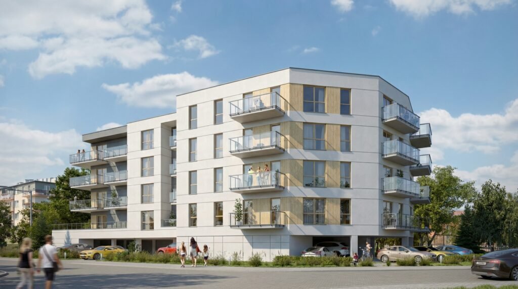 Budynek wielorodzinny koncepcja