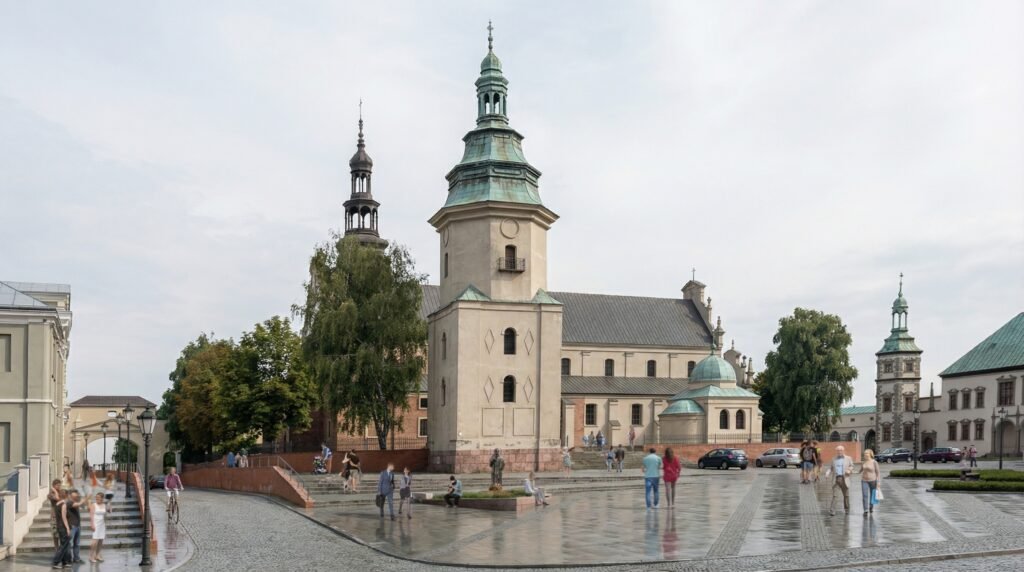 Brama krakowska wzgorze zamkowe